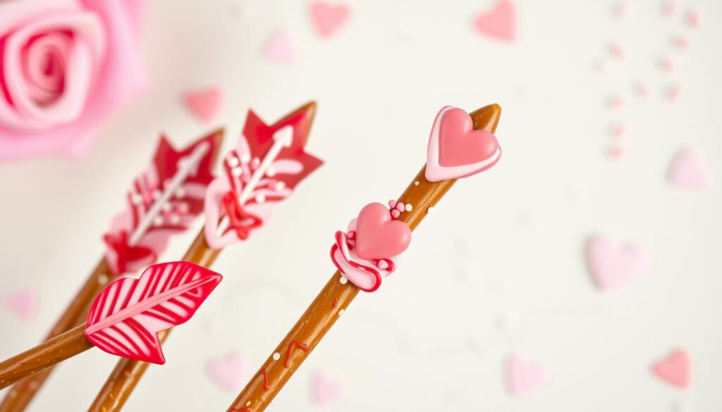 💘🥨 Sweet, salty, and totally fun—these Cupid’s Arrow pretzel rods are a hit! Dipped in chocolate and decorated with festive sprinkles, they make the cutest Valentine’s snack. Great for school parties or as edible gifts! Pin this for a creative and delicious treat!

