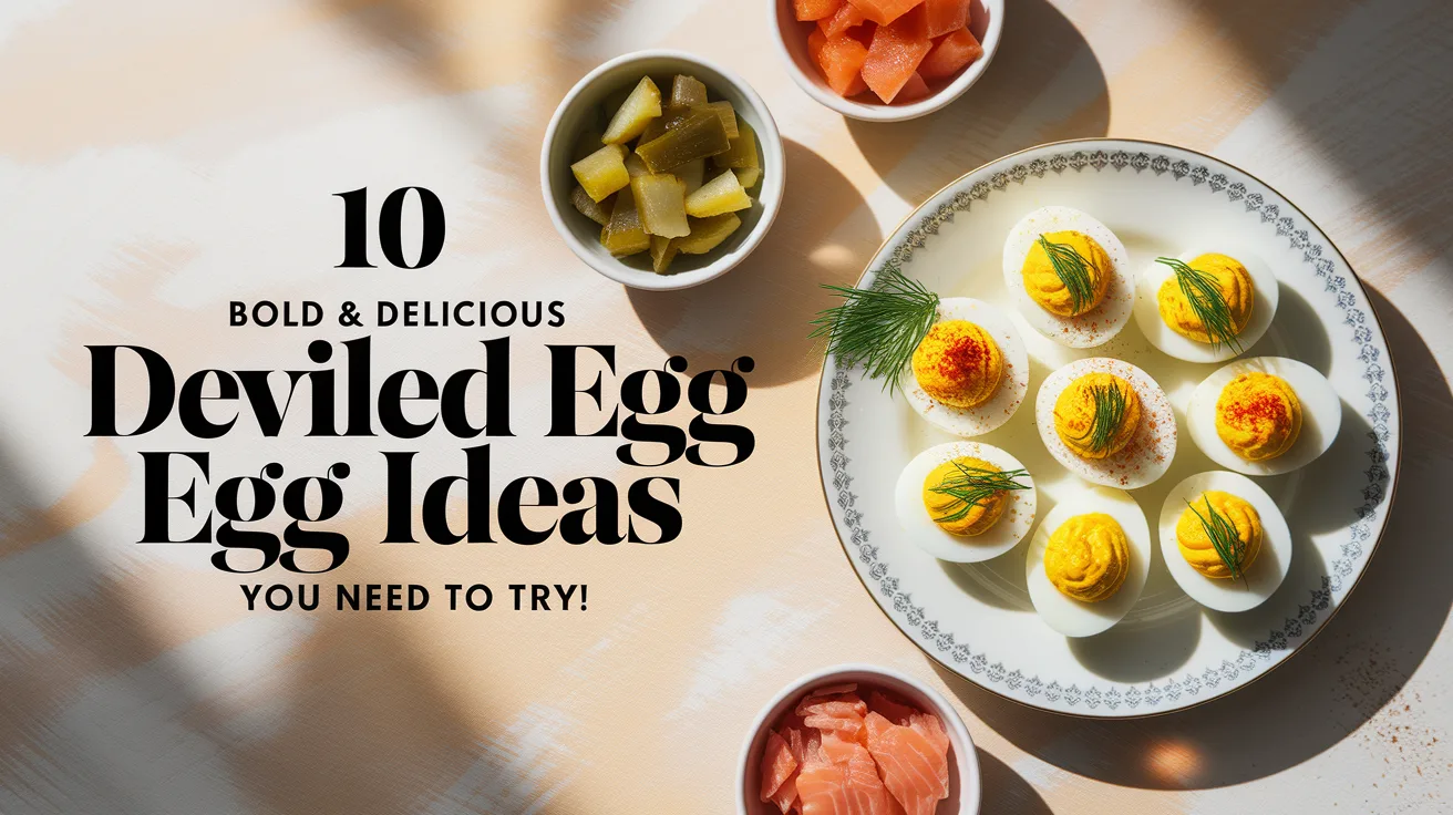 10 Bold & Delicious Deviled Egg Ideas You Need To Try!