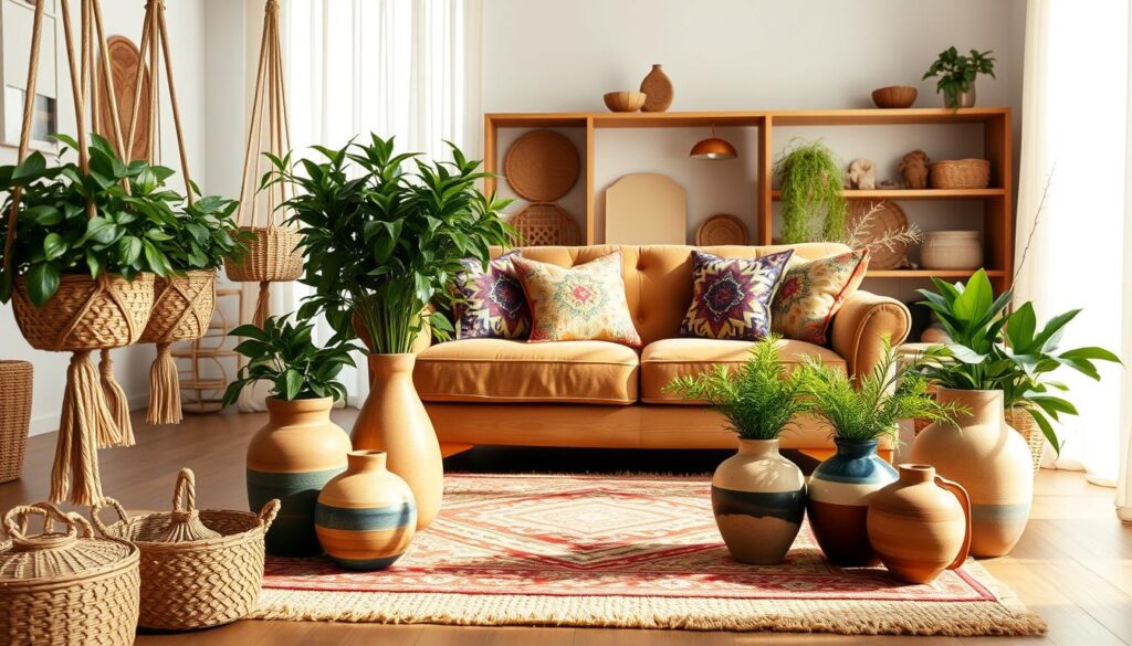 🎨 Mix and match bold patterns, natural elements, and DIY decor to craft a cozy, eclectic home that’s full of personality! 🏺🌾
