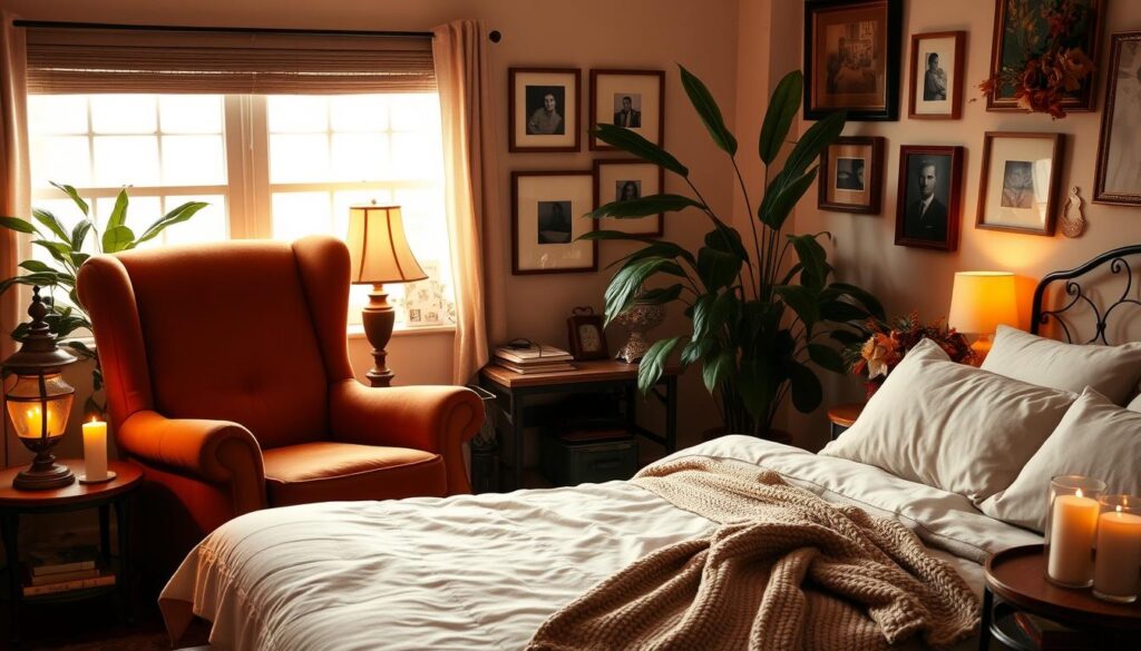 🖼️ Make your bedroom feel like home by adding personal touches that reflect your style! Family photos, sentimental décor, and unique artwork can bring warmth and personality. A gallery wall or favorite keepsakes make the space truly yours. Express yourself and create a bedroom that feels comforting and special! 💕

