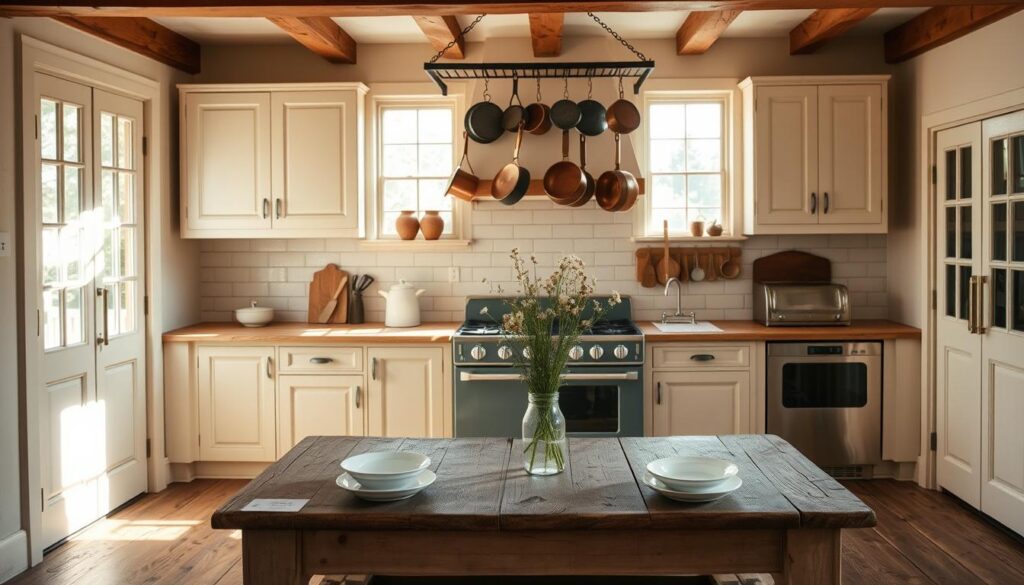 rustic style kitchen