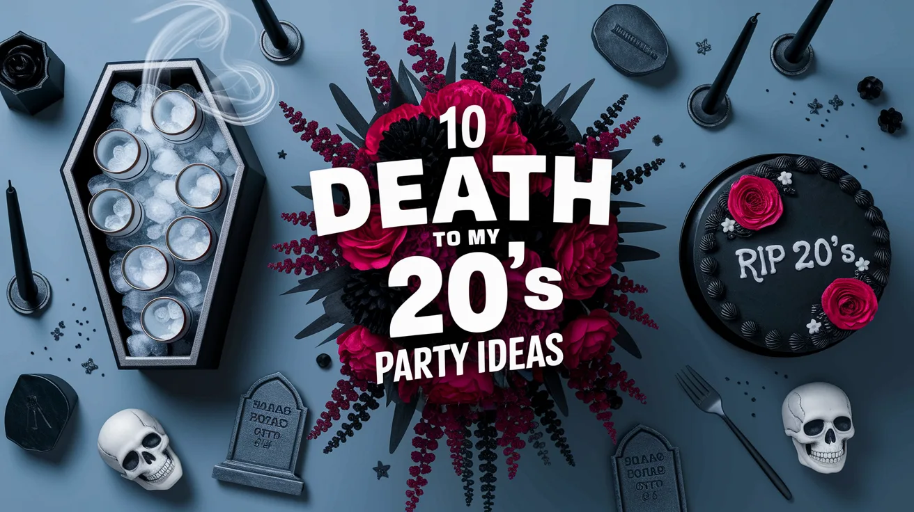 10 Hauntingly Beautiful ‘Death to My 20’s’ Party Ideas You Need!